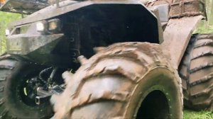 Снегоболотоход ФанТом - через лес и болота.