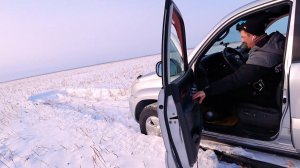 TOYOTA PRADO по глубокому снегу ! SUBARU vs HONDA vs TOYOTA