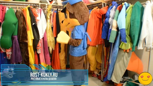 Ростовая кукла Щенячий патруль Гонщик Чейз собака смотреть онлайн