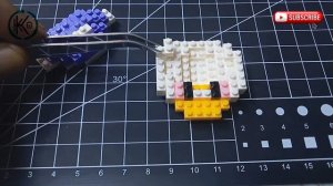 CARA MUDAH PASANG LEGO BRICKS MINI | DAISY DUCK | BUILDING BLOCKS