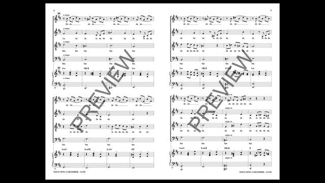 Once Upon a December (SATB Choir, a cappella) - Arranged by Mark Brymer смотреть онлайн