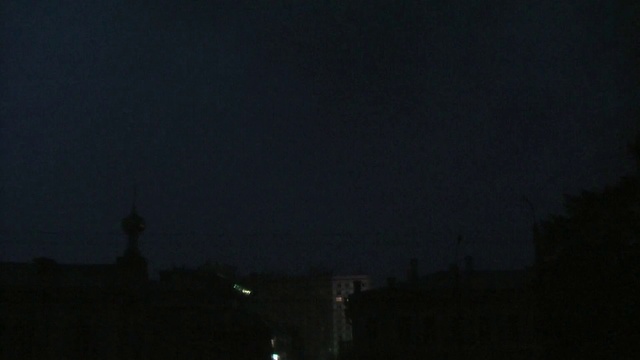На Архангельск обрушилась мощная гроза