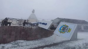 Мощнейший циклон обрушился на столицу Камчатки.14.03.2024