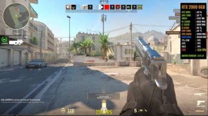 Counter Strike 2 ( CS GO 2 ) Fps Test on RTX 2060 6GB - All Setting - 1080p