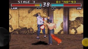 TEKKEN Advance 2001. Je joue avec Law Vs Xiaoyu, gunjack, Jin et king 🙅♀️🤜🙏🤩