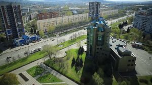 Новокузнецк панорама центра города