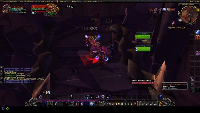 WOW Classic Level 62 Death Knight soloing in Ramparts смотреть онлайн