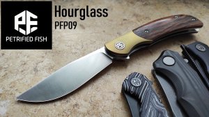 ✅ NEW Petrified Fish Hourglass PFP09 - Солидный