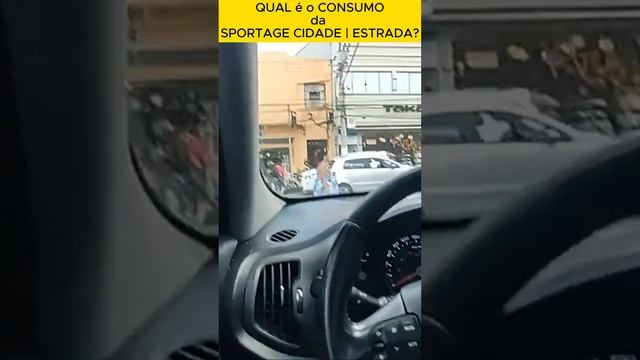 QUAL é o CONSUMO da SPORTAGE na CIDADE / ESTRADA?