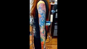 Alex Grey tattoo sleeve