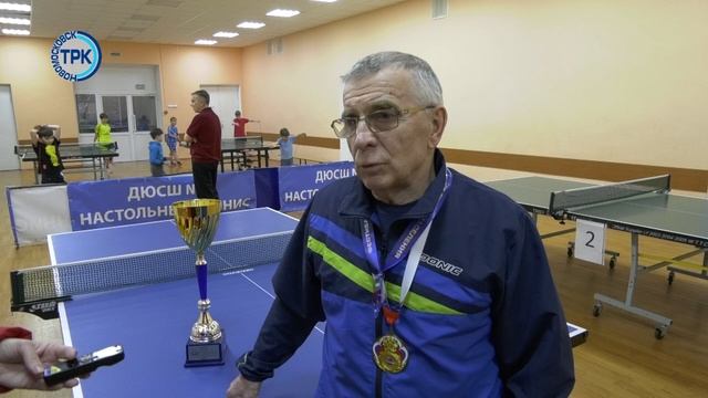 Вячеслав Золотов – победитель чемпионата России по настольному теннису