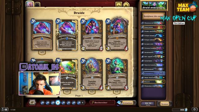 30 DECKS JOUR 1 D'UNIS À HURLEVENT ! Hearthstone FR (quêtes mage chasseur druide dh guerrier) смотреть онлайн