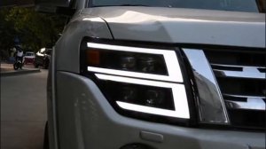 Передние фары Паджеро 4 full led