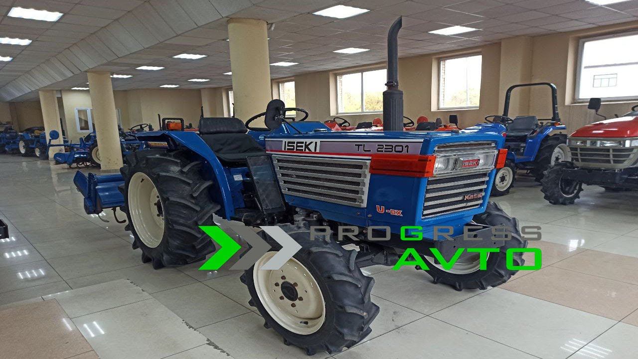 Японский минитрактор ISEKI TL2301 обзор из Омска! 23 л.с., гидроусилитель руля, 2002 год выпуска