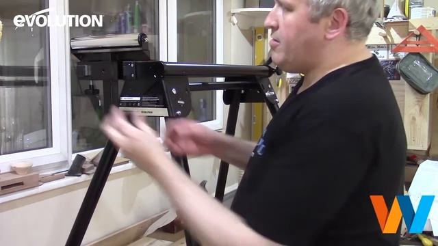 Evolution Mitre Saw / Miter Saw Stand | Compliments any Mitre / Miter saw! смотреть онлайн