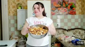 ДОМАШНИЕ СУХАРИКИ С ЧЕСНОКОМ ХРУСТИ СО ВКУСОМ.???