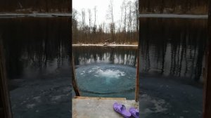 Заплывчик 22 декабря 2019 года Лениза Валеева. Голубое Озеро Казань