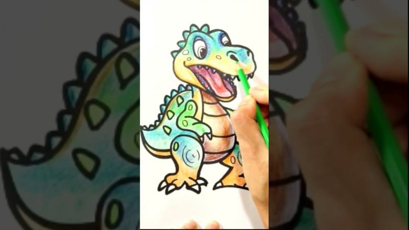 dinosaur drawing #draw #picture #drawing #drawpicture#shorts