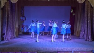 Синий платочек - Коллектив бального танца "Фламинго" (Красноярская ДШИ)