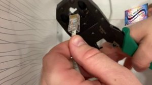 Как правильно обжать интернет кабель Витая пара RJ45 #ОбжатиеИнтернетКабеля #ВитаяПараRJ45 #cablin