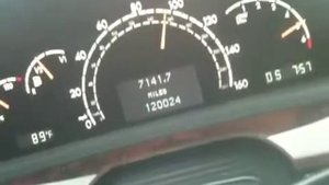 2001 Mercedes Benz W220 S500 kickdown