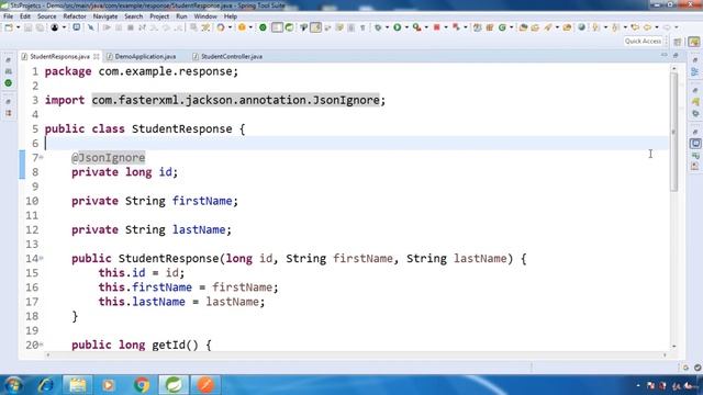 16 @JsonIgnore Usage смотреть онлайн