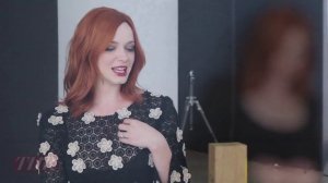 Behind the Scenes of THRs Christina Hendricks Cover Shoot