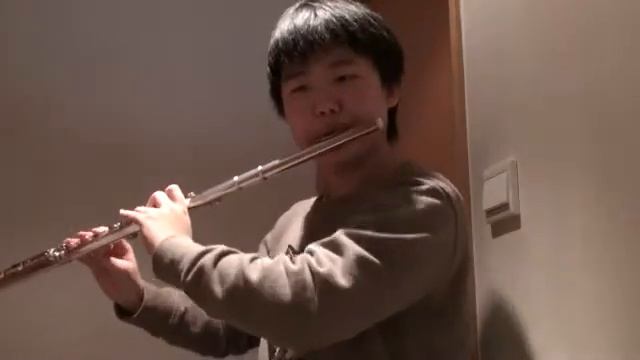 Bach Partita in A minor for Flute 1013 1st movement (take #2) смотреть онлайн