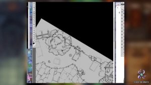 Drawing a Cemetary Battle Map for Dungeons & Dragons and Pathfinder