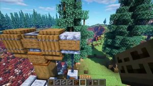 КАК ПОСТРОИТЬ КРАН В MINECRAFT??