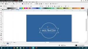 Tutorial membuat Logo sederhana di CorelDraw 2017