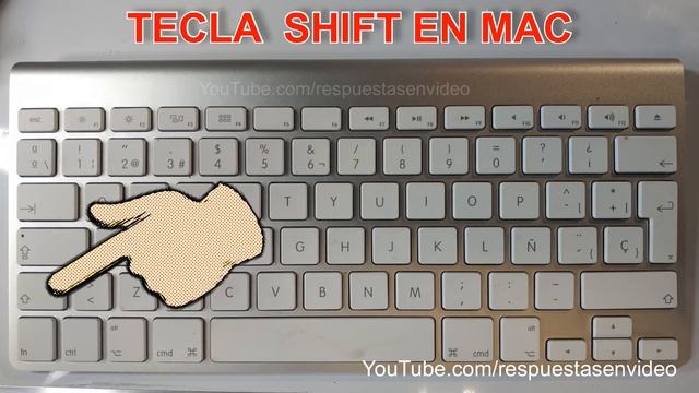 Dónde esta la TECLA SHIFT en Mac ? ? смотреть онлайн