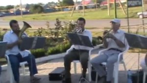 Духовой оркестр на празднике