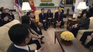 President Trump Meets with North Korean Defectors