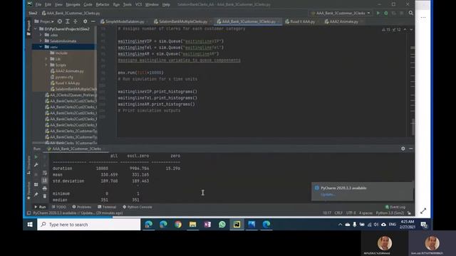 Business Simulation #Salabim #Free ; Case 2, 3 - Multiple Queue, Multiple Server смотреть онлайн
