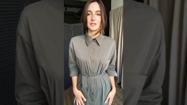 Видео-обзор платья-рубашки. Просто красиво осень 2019 смотреть онлайн