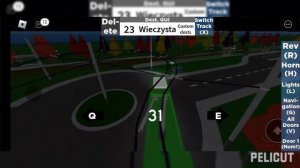 Поездка на ЖИТОМИРСКОМ троллейбусе АКСМ-321 в Nid's Buses Roblox (неудачный заезд в депо)!