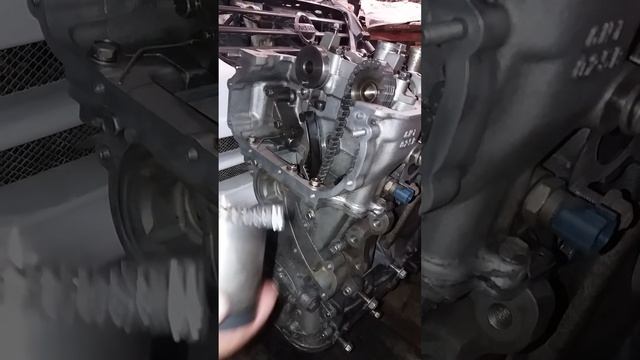 Установка Цепи ГРМ QG18DE смотреть онлайн