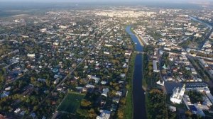 Вологда с высоты птичьего полета