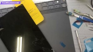 SAMSUNG TAB A8/ЗАМЕНА СТЕКЛА/ СОХРАНЯЕМ ОРИГИНАЛ ДИСПЛЕЙ
