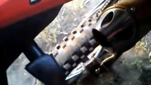 Звук пит байка в остановке
