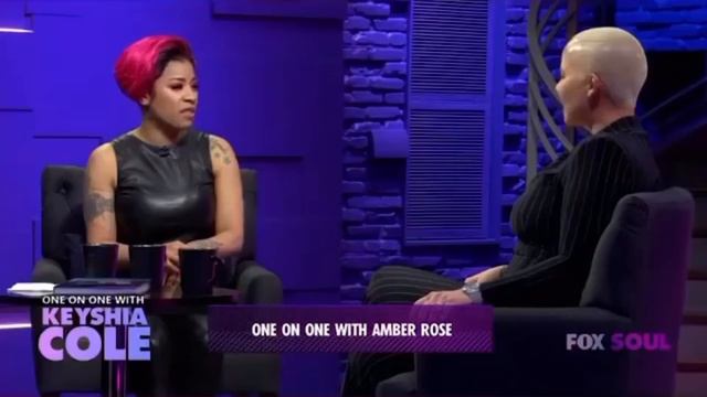 Amber Rose shares the reason why she got a forehead tattoo on Keyshia Cole’s new show | TEALOG