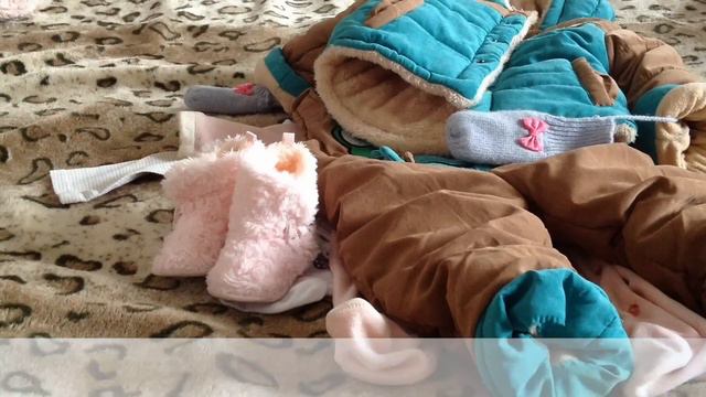 как одеть ребенка зимой / собираемся на прогулку