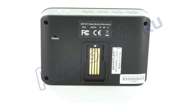 AvtoGSM.ru Видеокамера-эндоскоп Whistler WIC-3509P-R смотреть онлайн