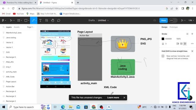 Android work structure relation between java, xml, resource just watch | XML designing | Android #1 смотреть онлайн