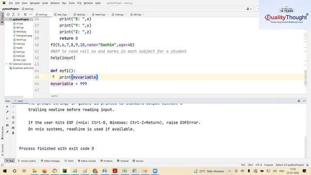 Declare Functions with Parameters | Data Science with Python Tutorial for Beginners | Session - 10