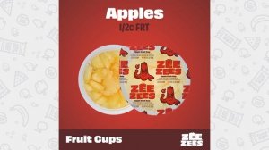 Zee Zees Fruit Cups Category for Food Service