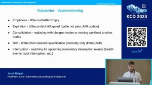 Kubernetes autoscaling with Karpenter - Jozef Halgaš