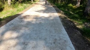 Новая велодорожка на Куршской косе.