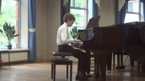 А.Гедике. "Миниатюра в форме этюда". Кулюлин Михаил.